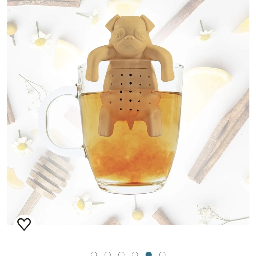 Brand new! Pug in a Mug Tea Diffuser.